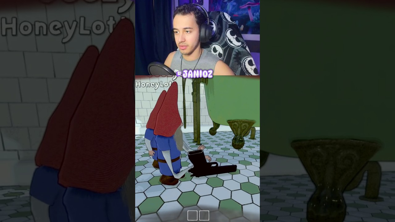 Wojna gnom&oacute;w w końcu dobiegła końca! #burglingnomes #smallstreamer #śmieszne #klip #twitch