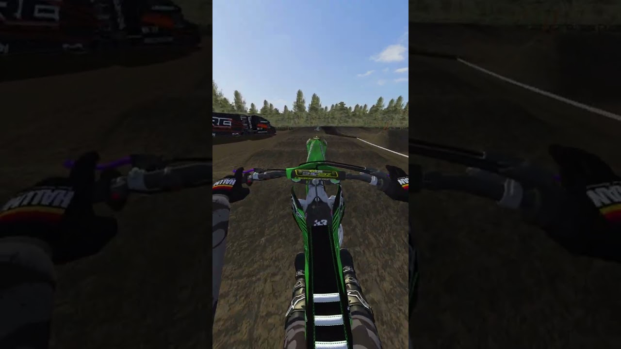 WHEELIE THROUGH WHOOPS IN MX BIKES!