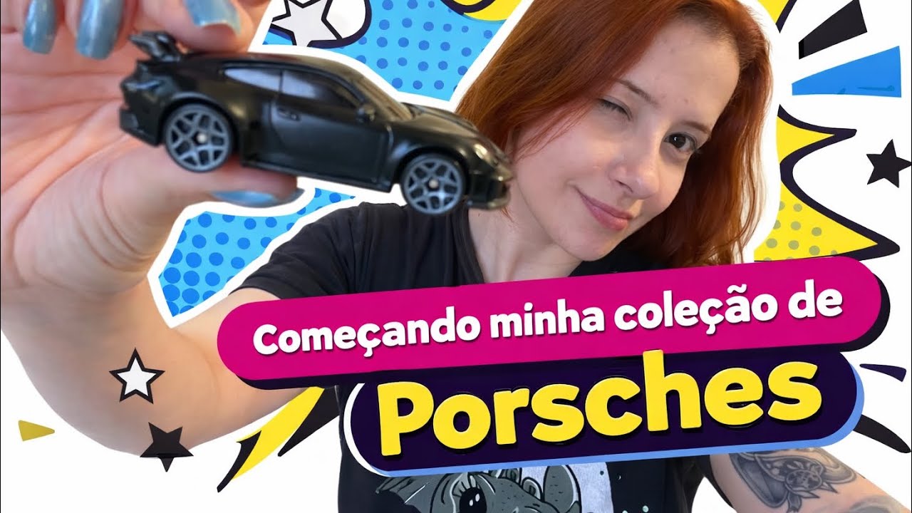Sobre mim + mostrando minhas miniaturas de Porsches
