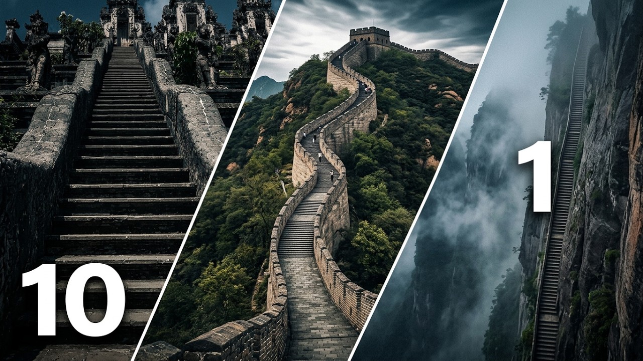 Top 10 Most Dangerous Stairs in The World