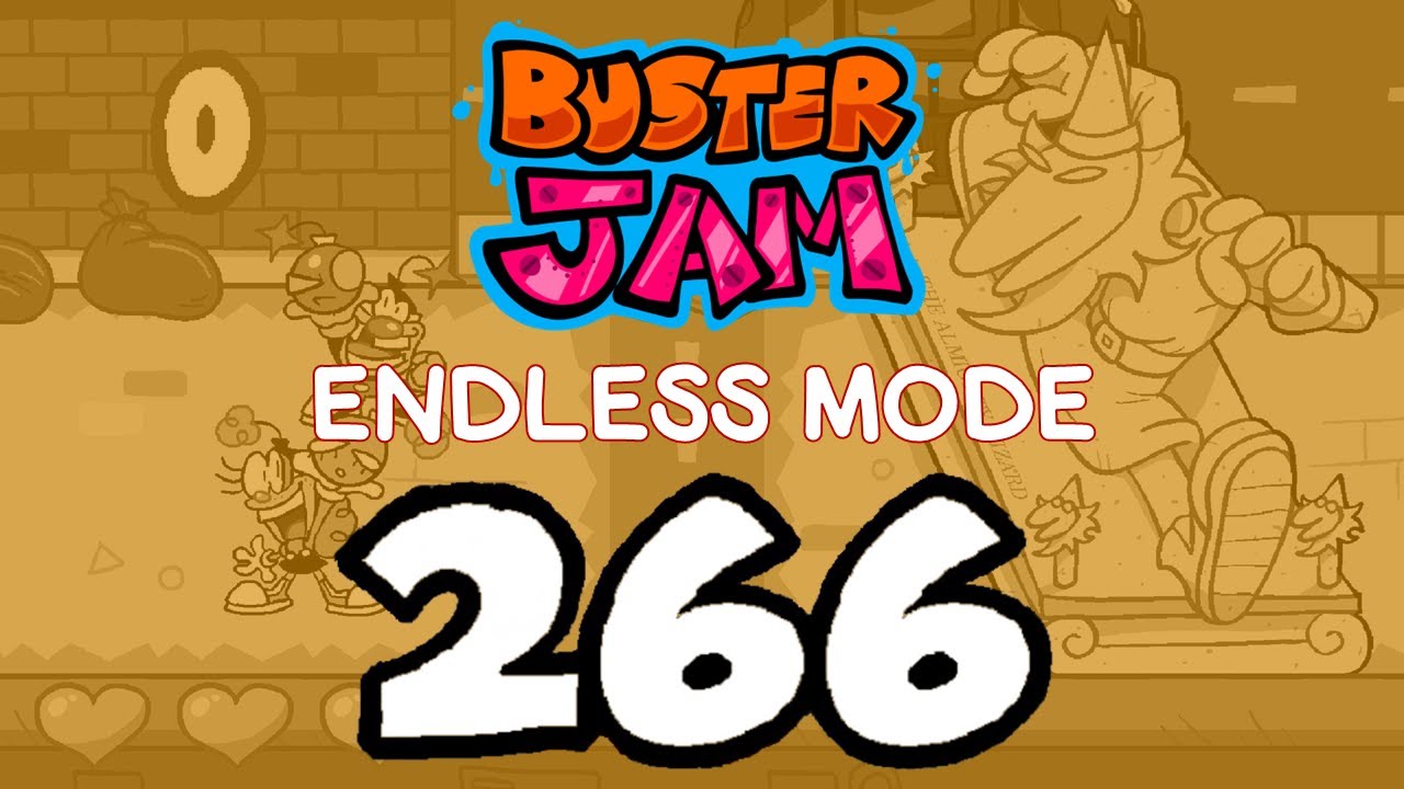 Buster Jam Demo: Endless Mode (266 Points)