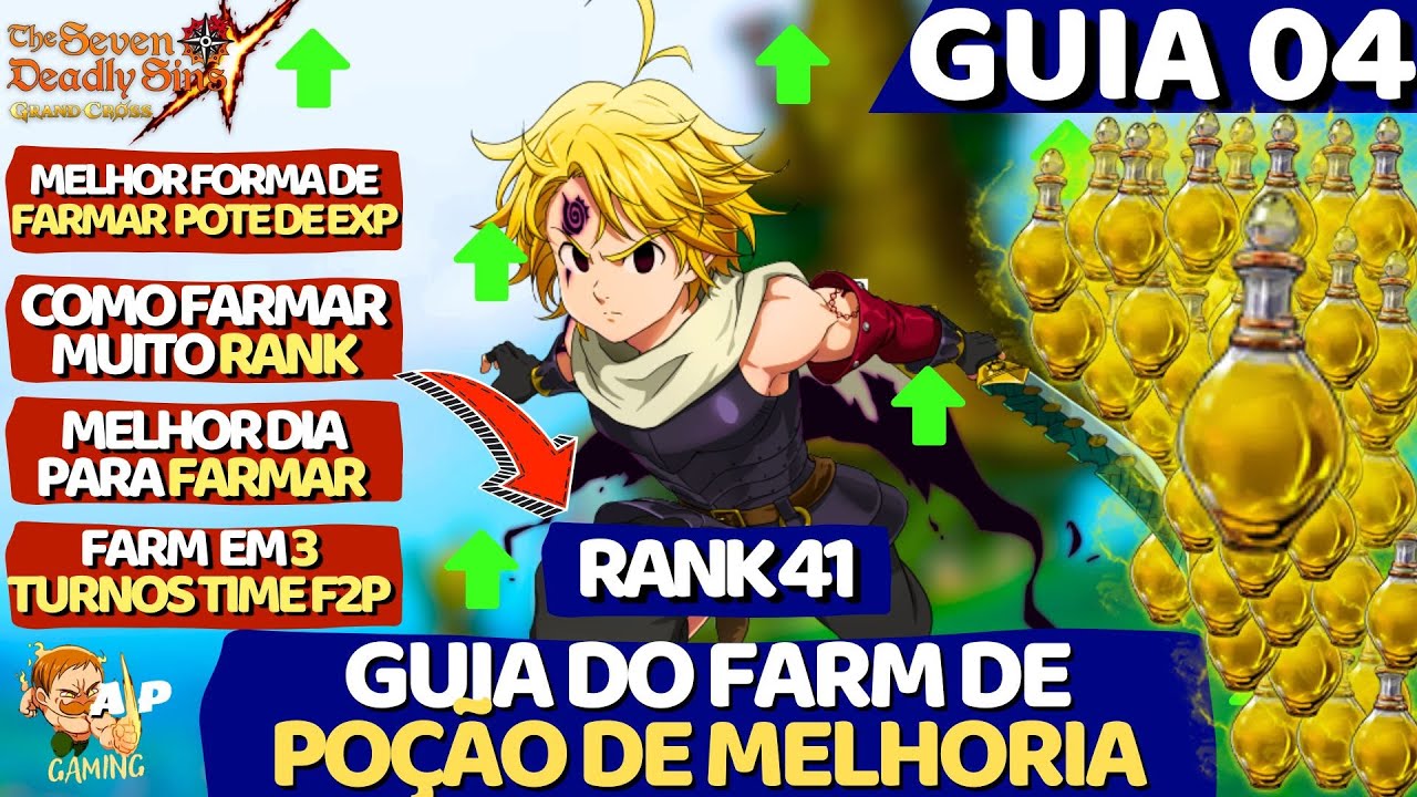 COMEÇANDO DO ZERO 04!MELHOR FORMA DE UPAR SEUS PERSONAGENS NO 7DS - The Seven Deadly Sins