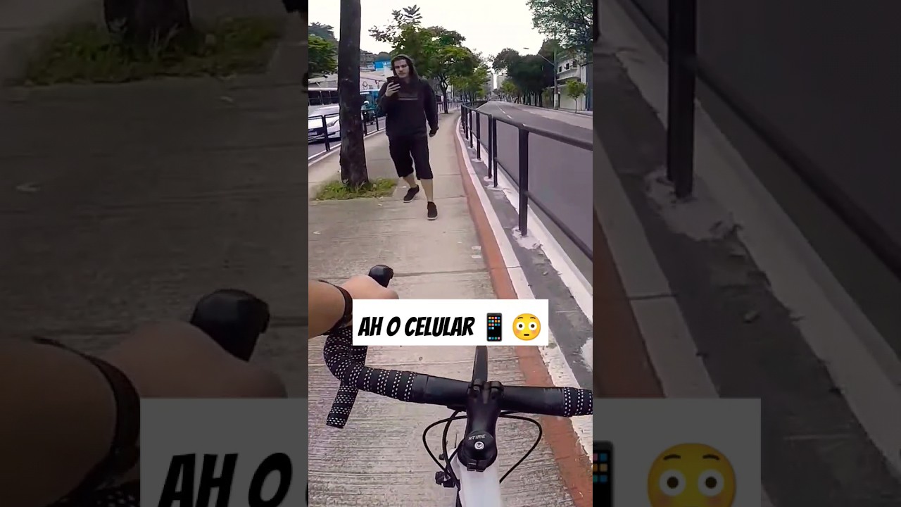 Estar atento evita alguns sustos 👍🏼😅 #bike #ciclovia #shorts #shortvideo
