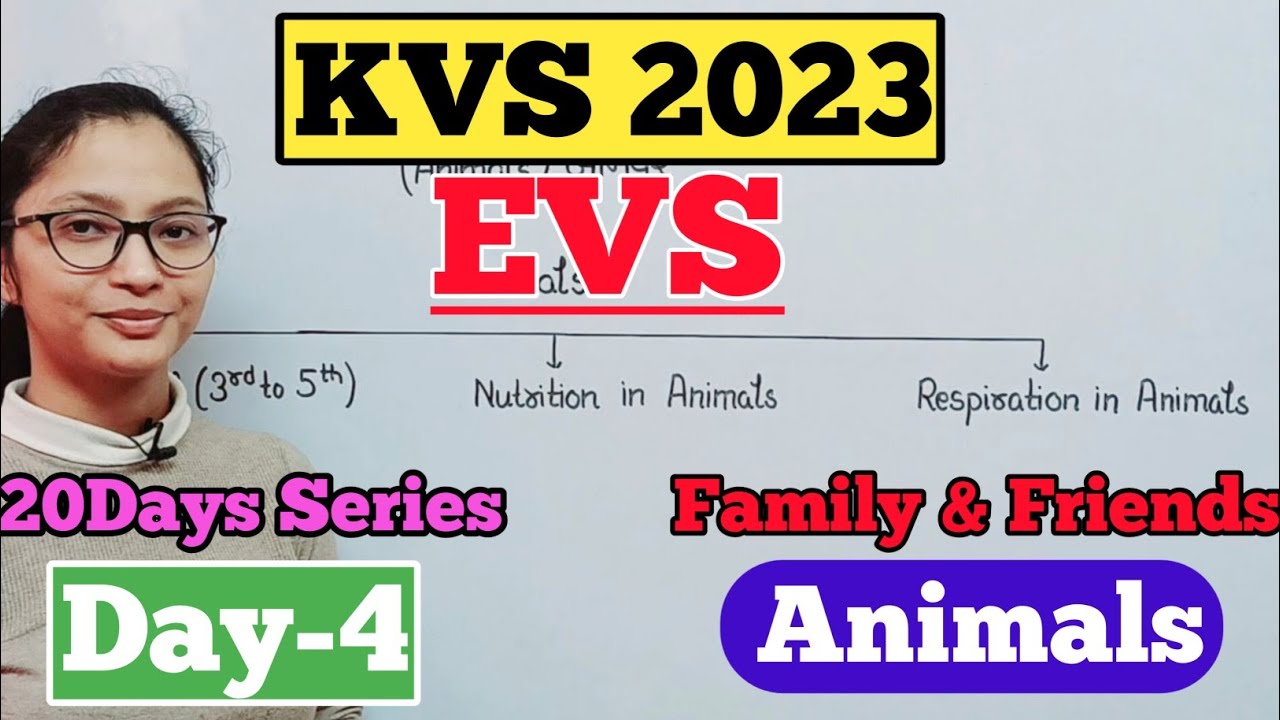 KVS PRT EVS 2023 | KVS PRT EVS Animals | EVS for KVS PRT 2023 | Family and Friends for KVS PRT EVS |
