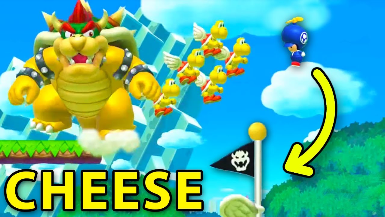Cheesing Mario Maker 2 Multiplayer Versus Levels