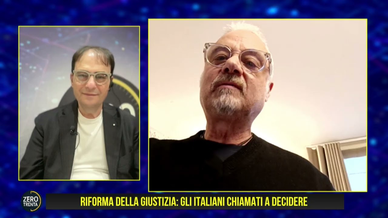 ZERO-TRENTA | RIFORMA DELLA GIUSTIZIA: GLI ITALIANI CHIAMATI A DECIDERE