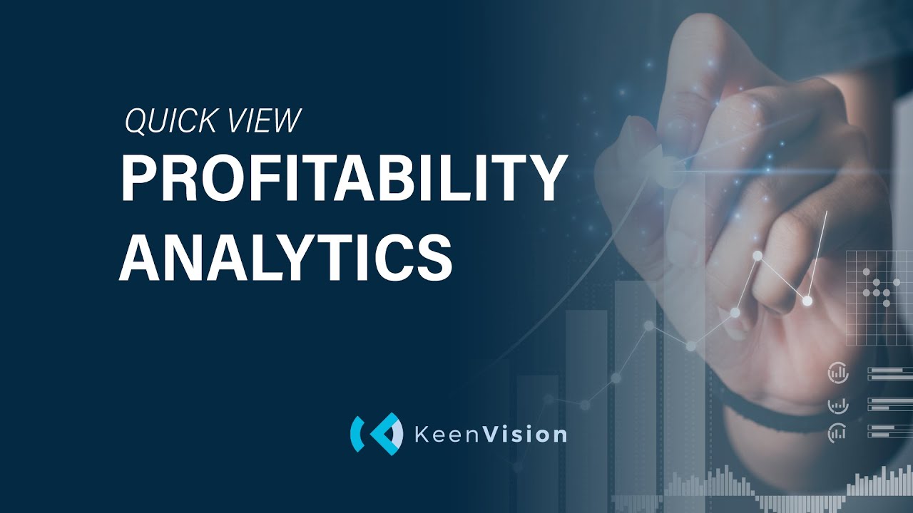 Profitability Analytics by KeenVision
