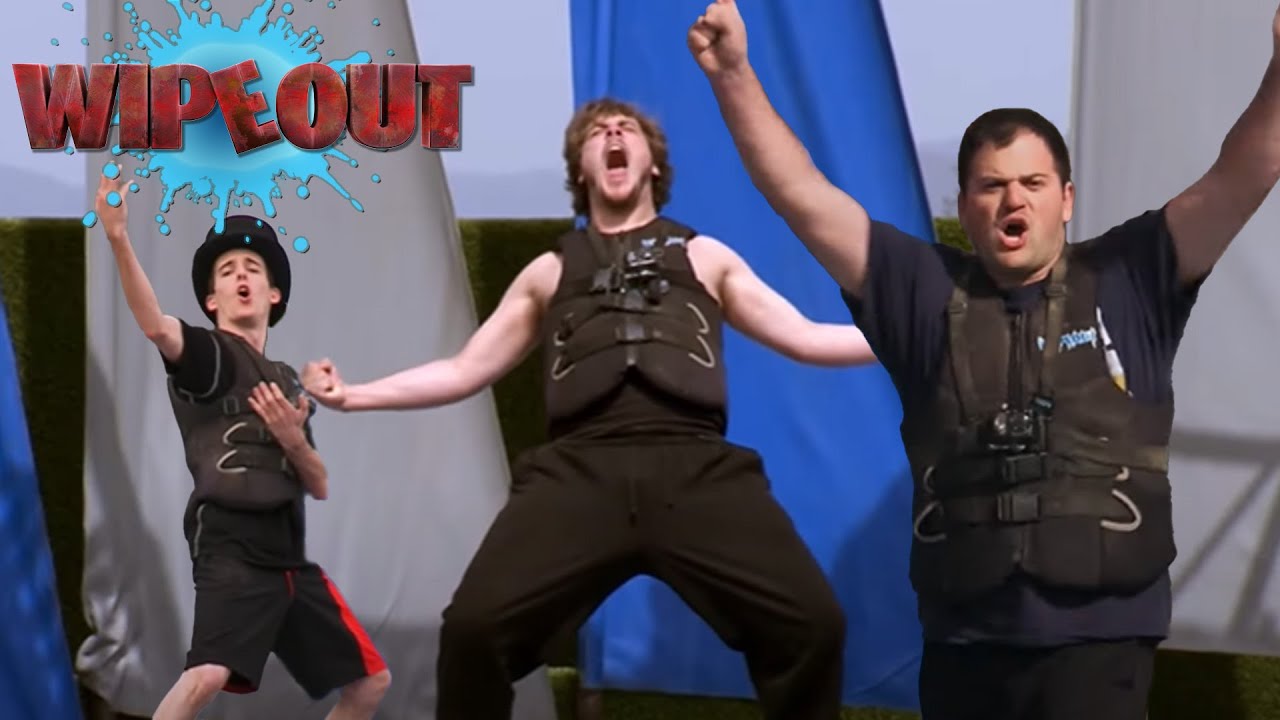 A Lost Jock Amongst the Nerds | Wipeout US | Clips | Wipeout