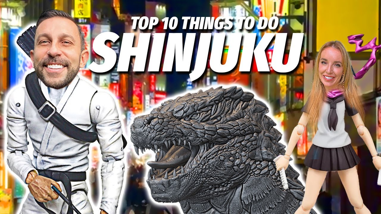 Top 10 Things to DO in SHINJUKU Tokyo | WATCH BEFORE YOU GO, Part 2