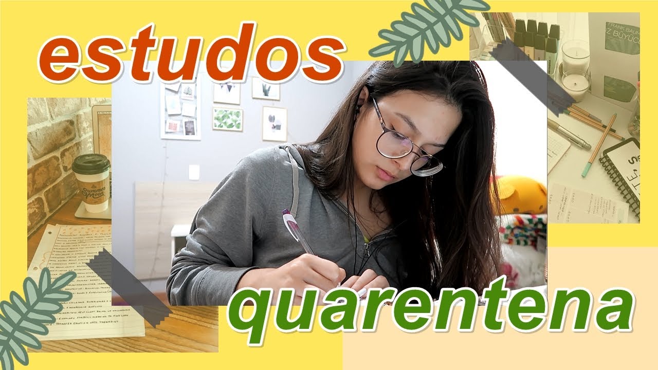 rotina de estudos na quarentena (EM) &bull; giulia lopes