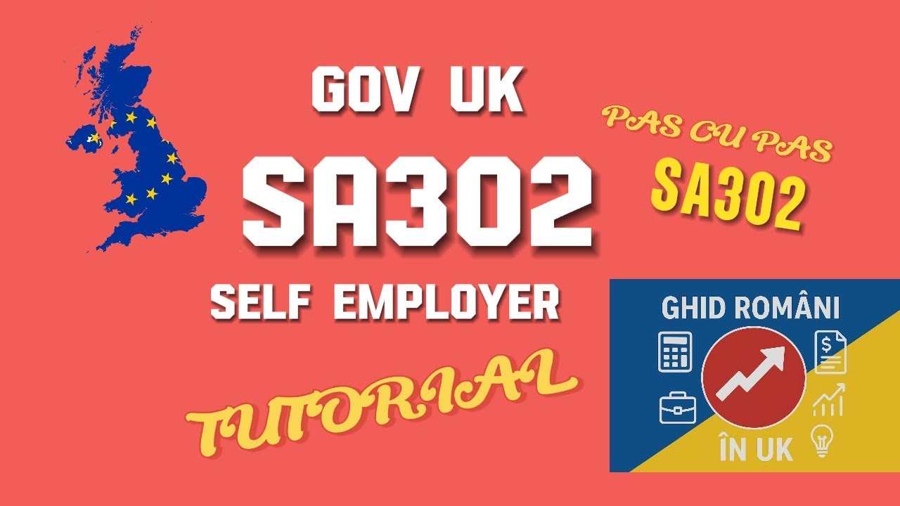 Cum să descarci SA302 - Document Oficial Gov UK-Tax Year  pentru o pentru mortgage/inchiriere &icirc;n UK