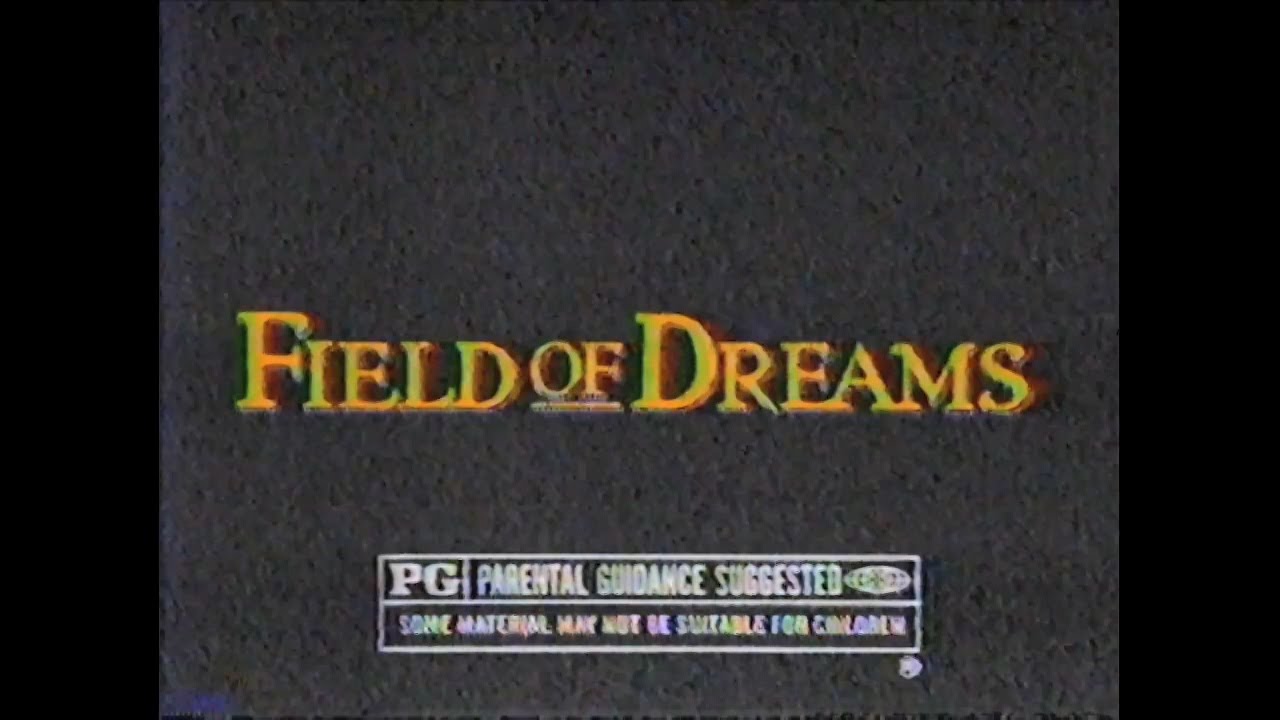 'Field of Dreams' movie TV trailer from 1989
