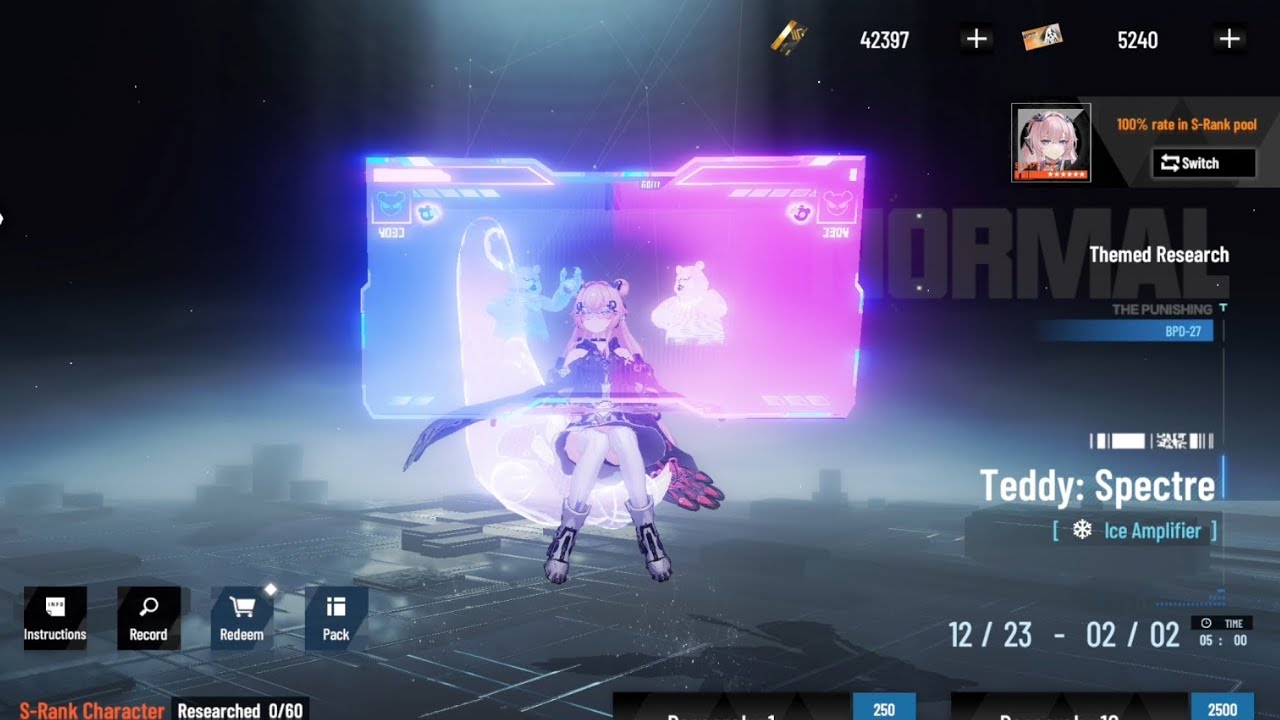 【PGR】 Gacha Teddy : Spectre