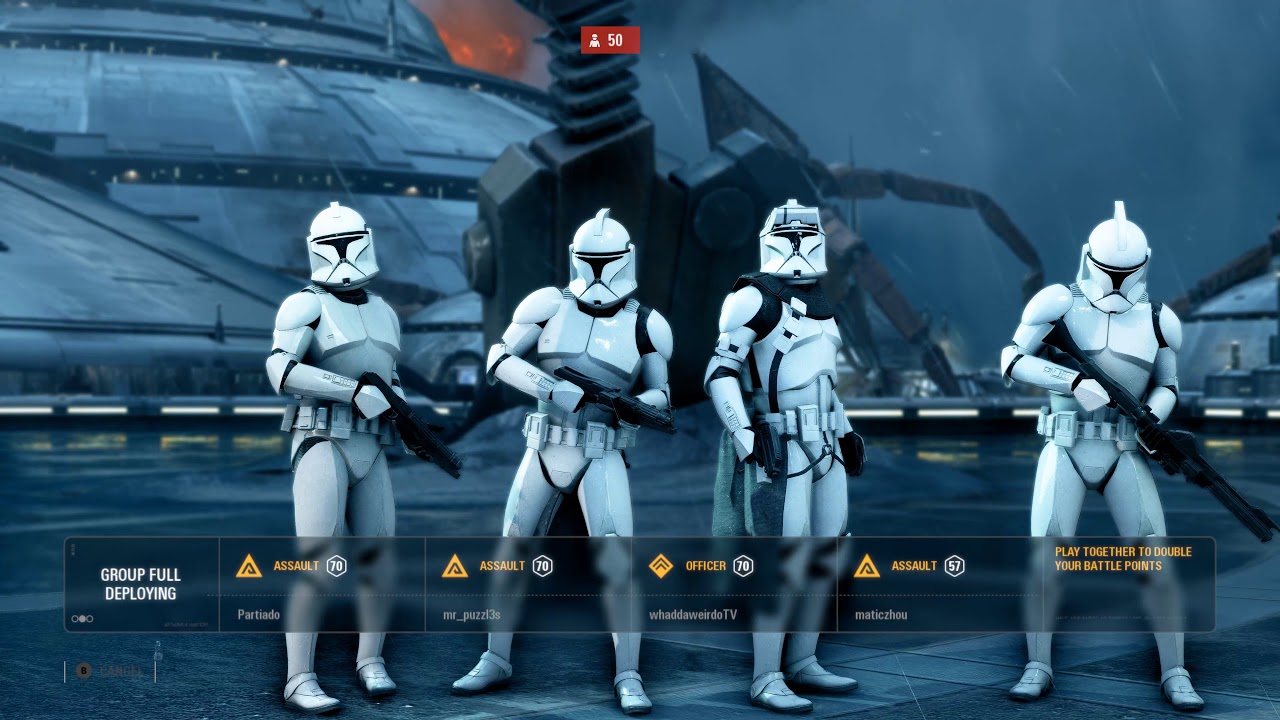 Stopping the CIS Attack on Kamino - Star Wars Battlefront 2