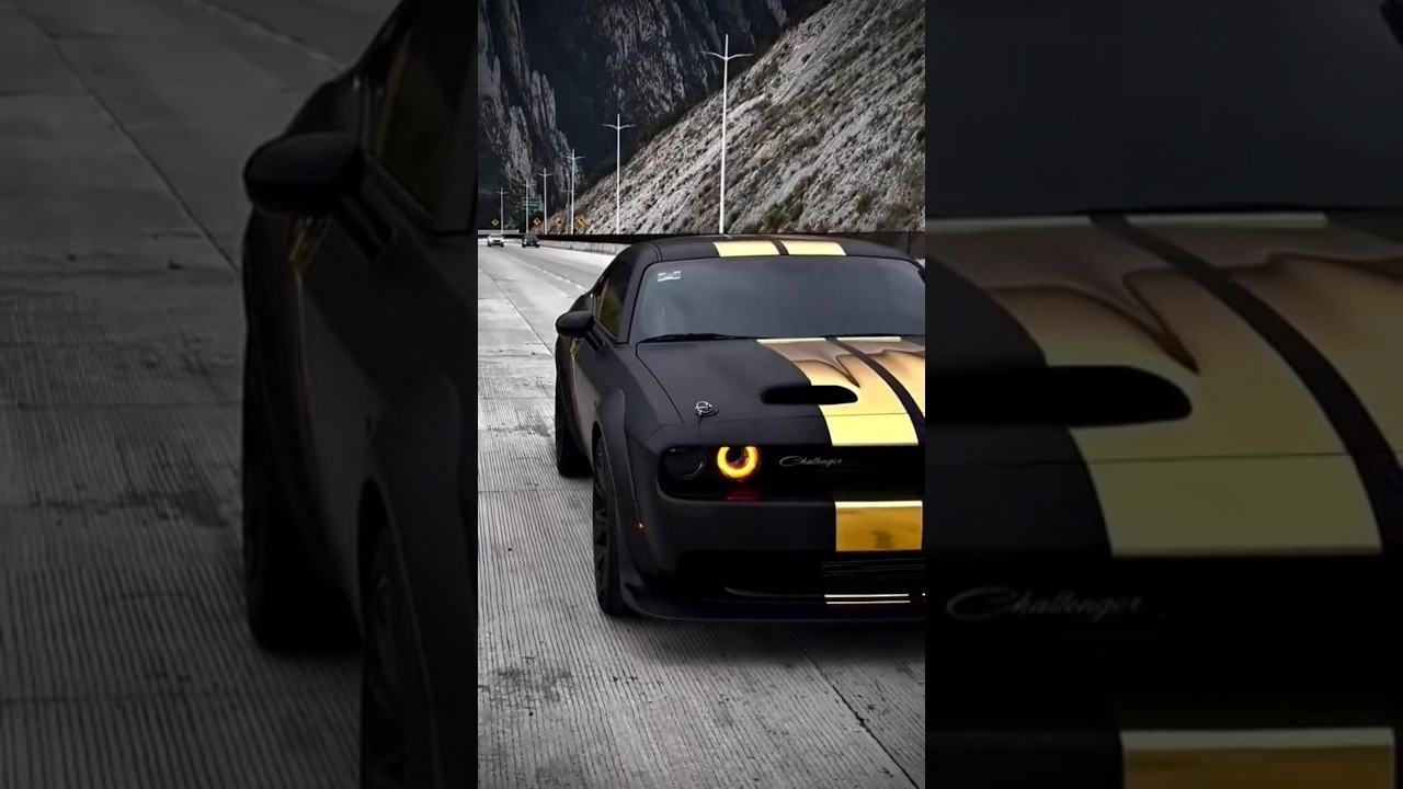 Dodge Challenger modification car #dodgechallenger #modified #car #sports #short #viral #explore