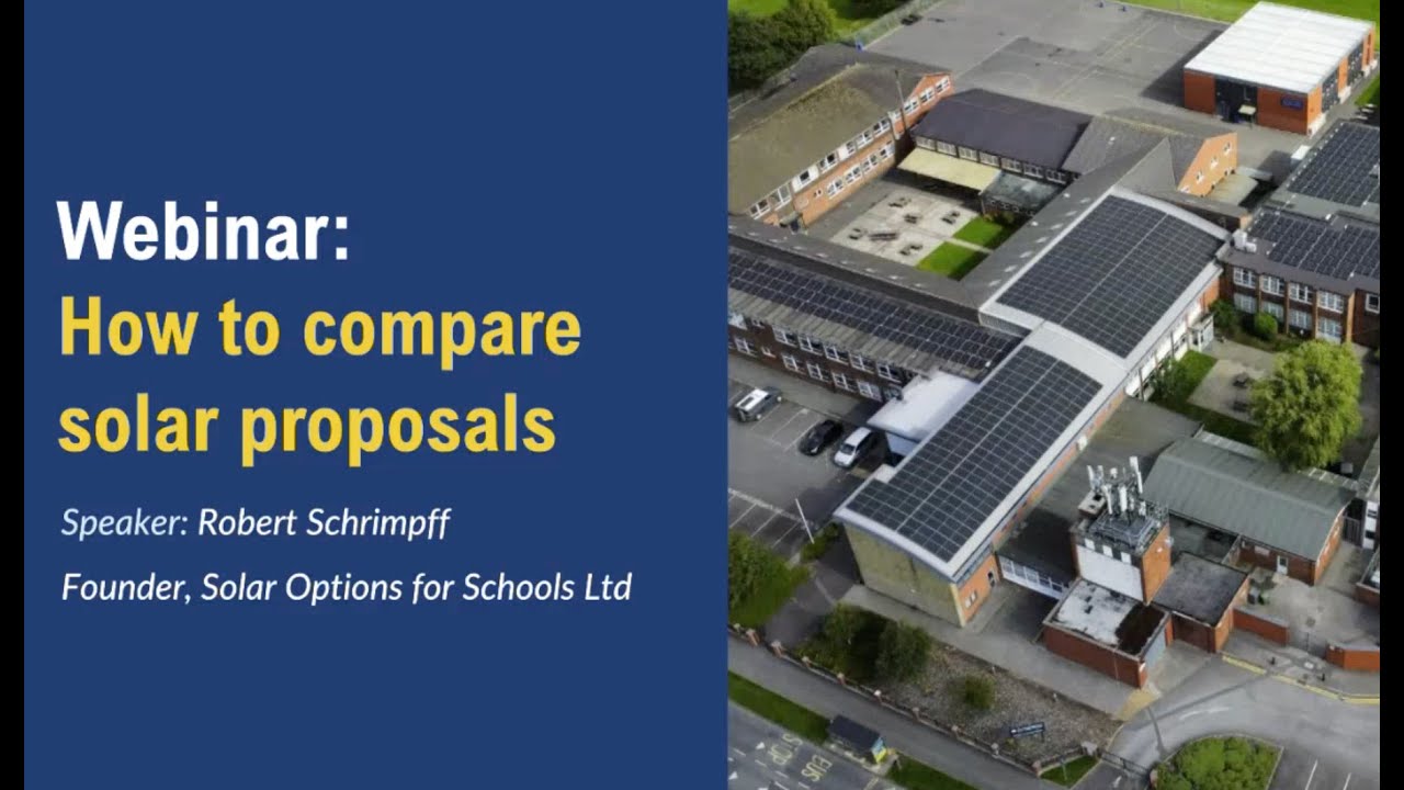 How to compare solar proposals