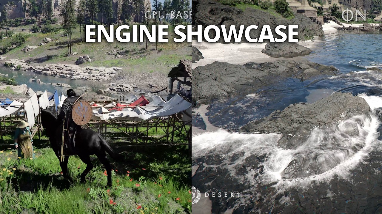 Crimson Desert - Physics, RTX & Simulation Showcase