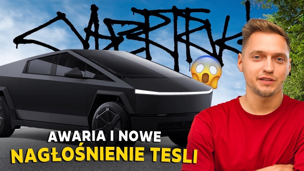Awaria Tesli i NOWY CYBERTRUCK w Polsce! 🤯
