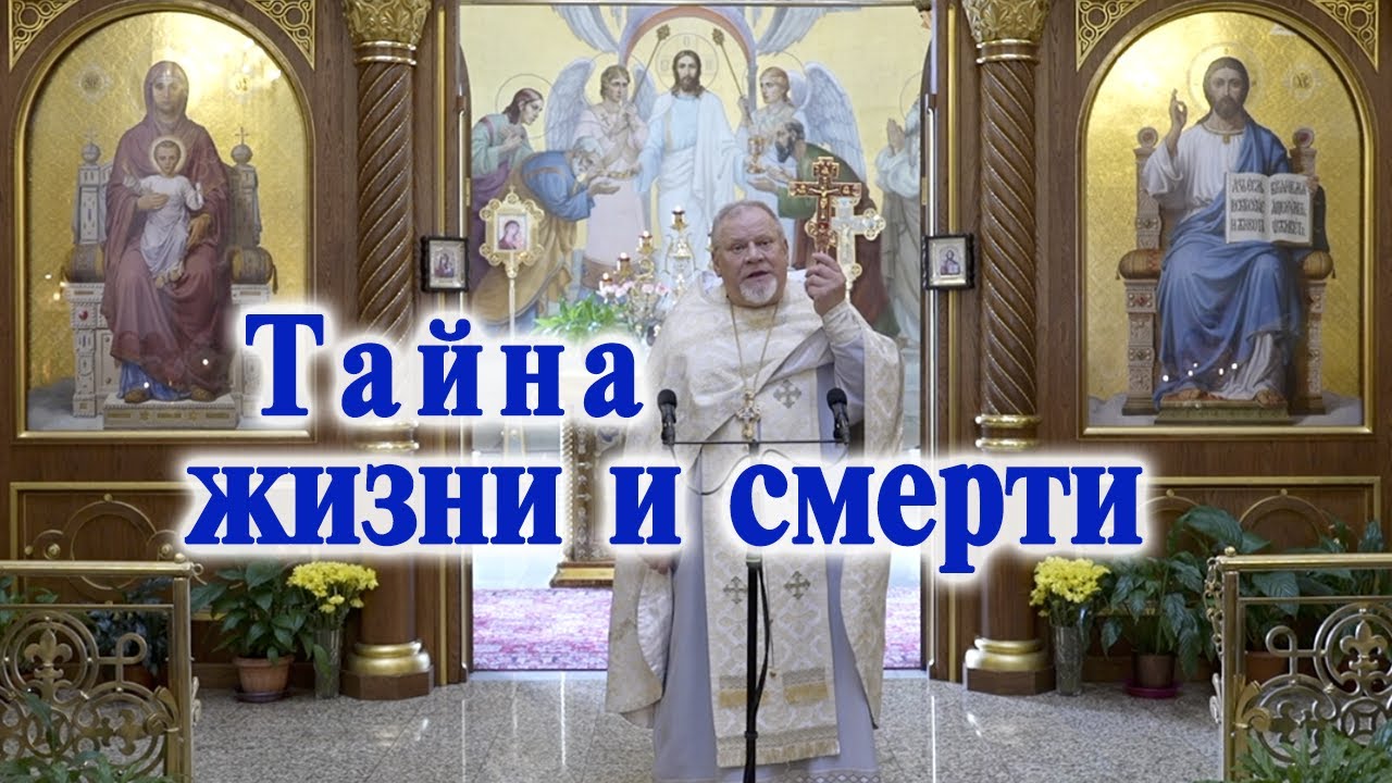 Тайна жизни и смерти. Проповедь свящ. Георгия Полякова в 21 неделю по Пятидесятнице