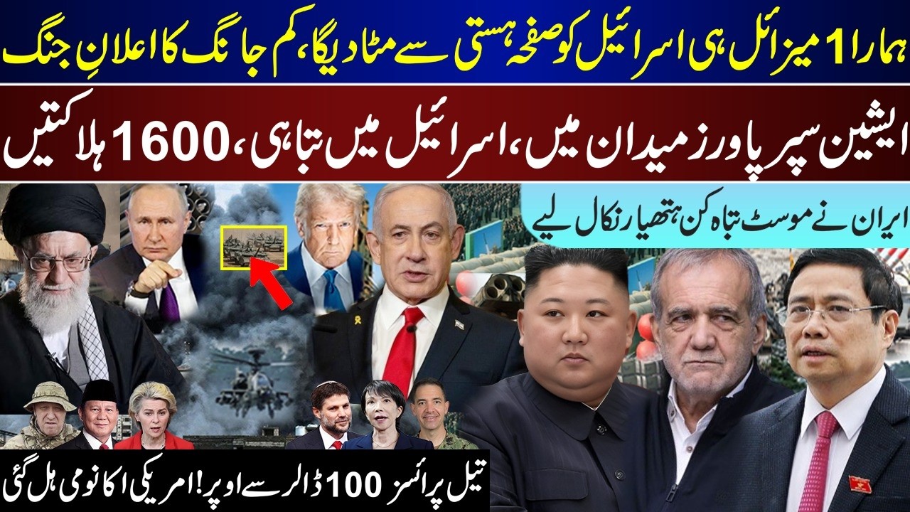 Massive Breaking, Kim Jong Un Declare On Israel, Iran To US Economic Empire, Oil 100 Dollar| Mar 6