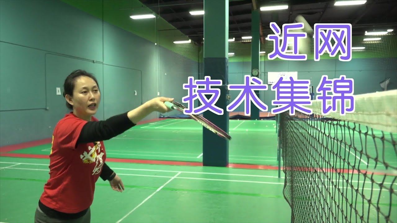 如何打好羽毛球近网球？|羽毛球技巧 Badminton Net Hitting Technique