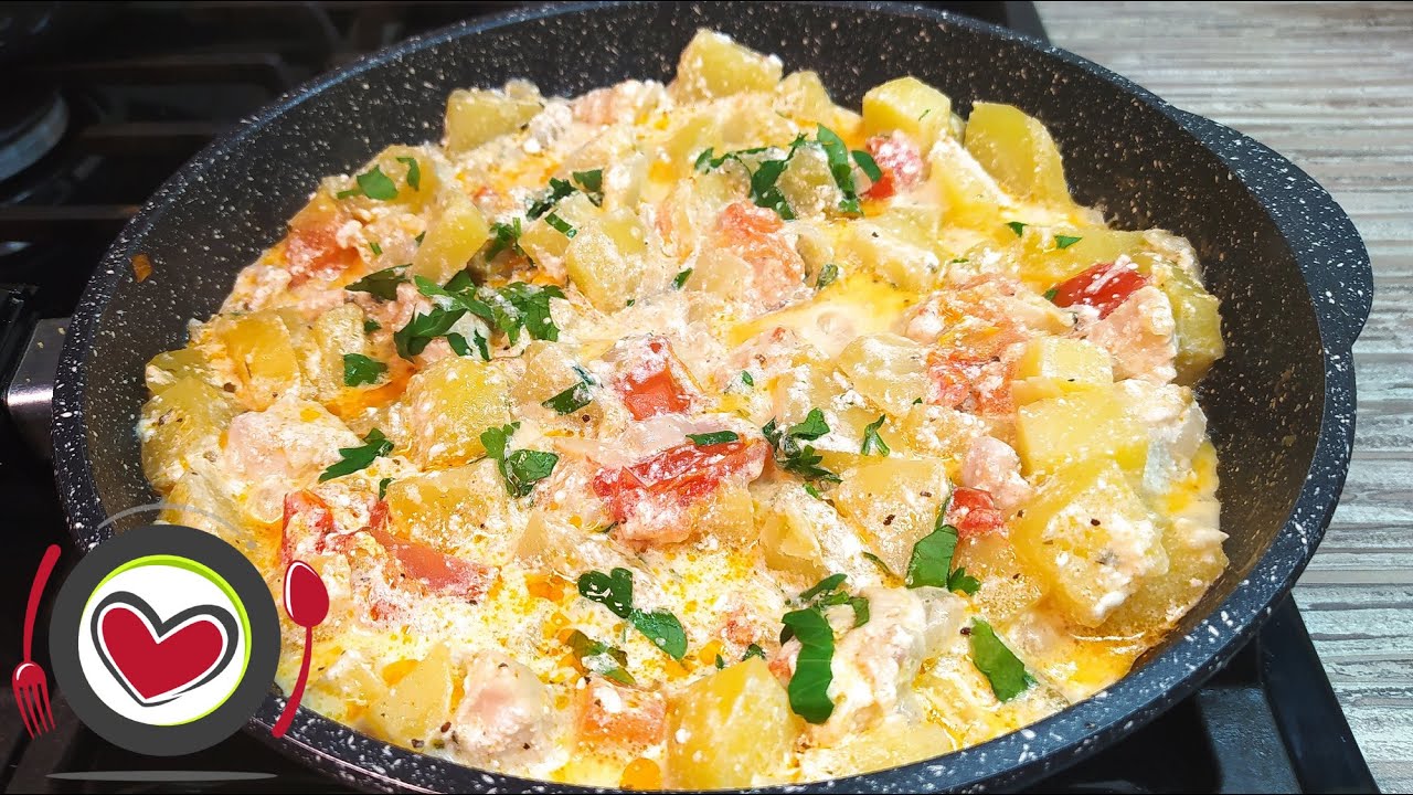 быстрый рецепт ужина из 3 простых ингредиентов, быстро, легко и вкусно # 59