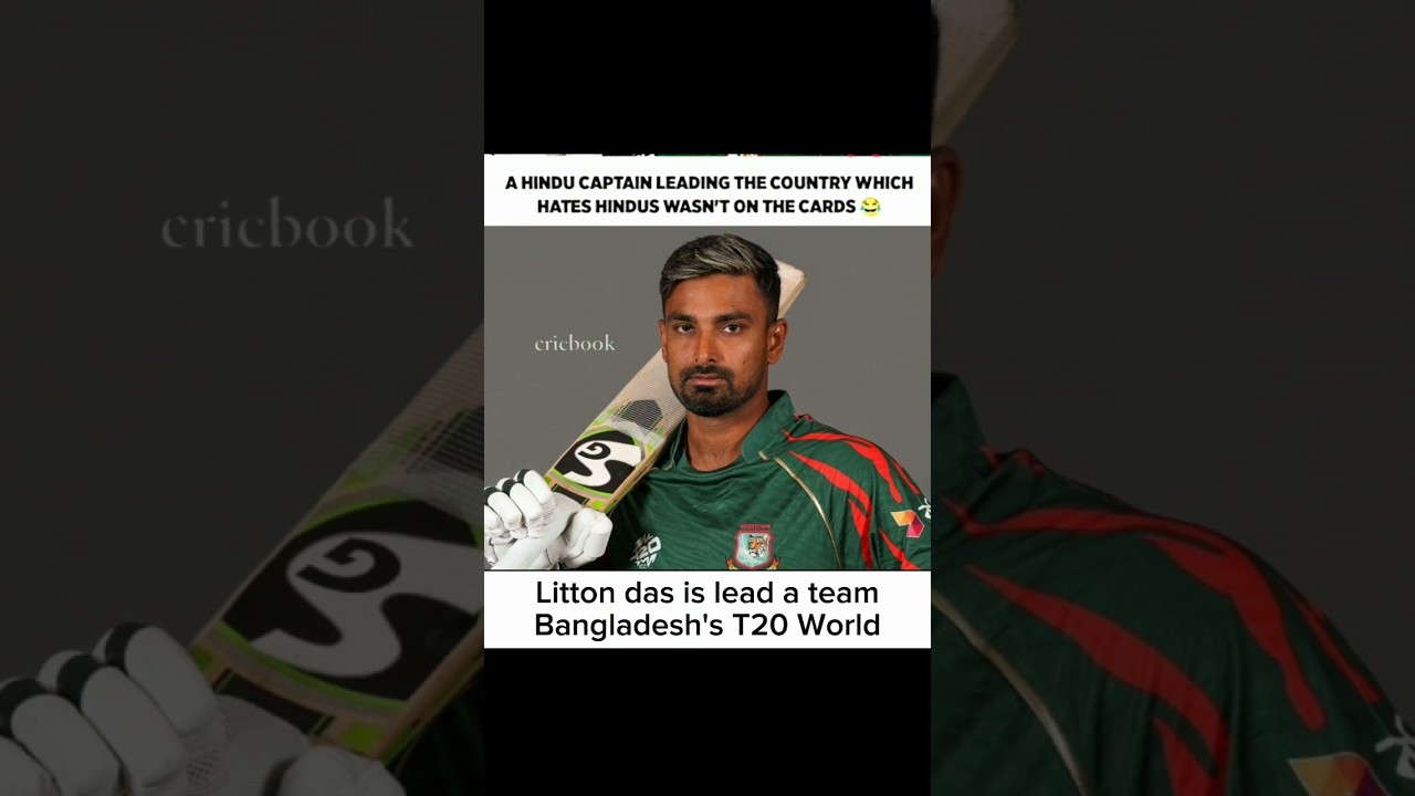 Bangladesh captain Litton das 🤯