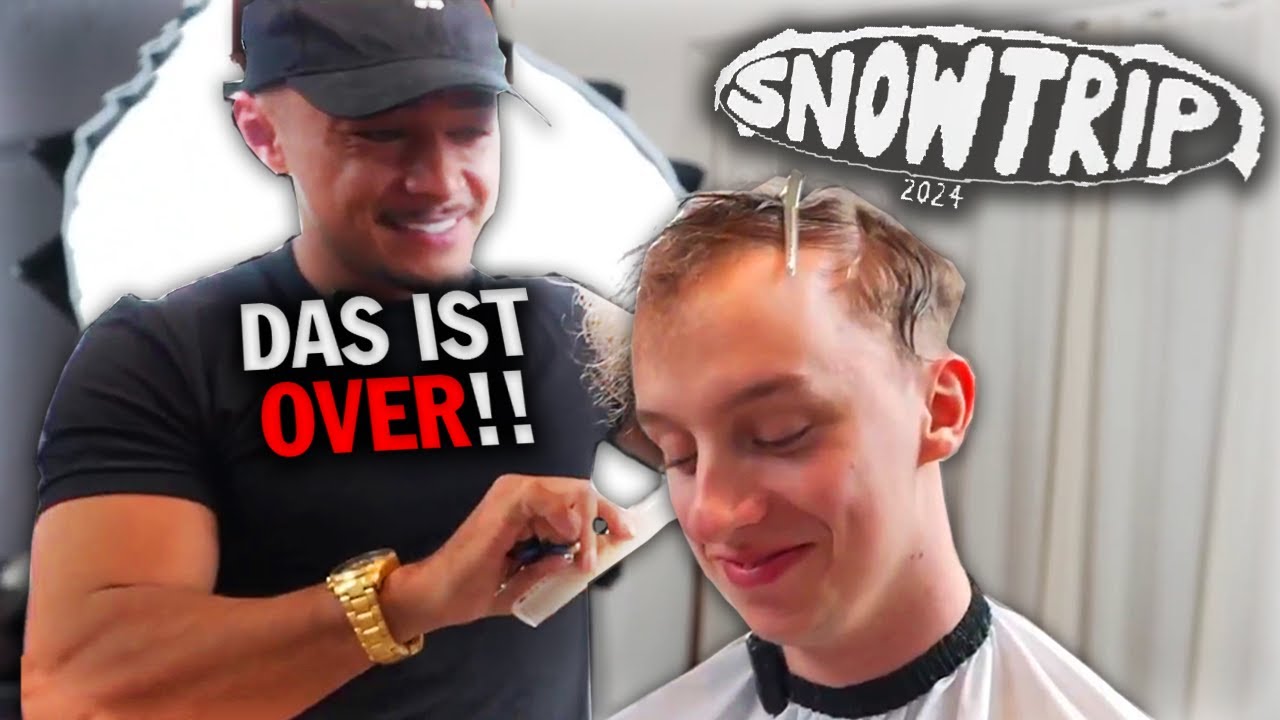 @wizdomblendz probiert Hugos HAARE zu Retten!!