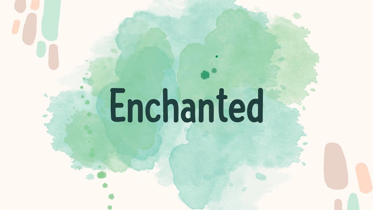 Enchanted (Lyrics) - Taylor Swift \ Catchy Pop Chorus