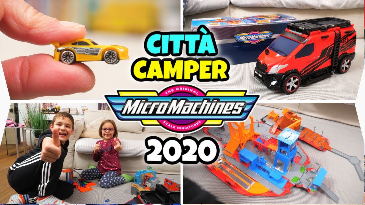 MICRO MACHINES SUPER VAN CITY: il Camper Città delle Macchinine Piccoline