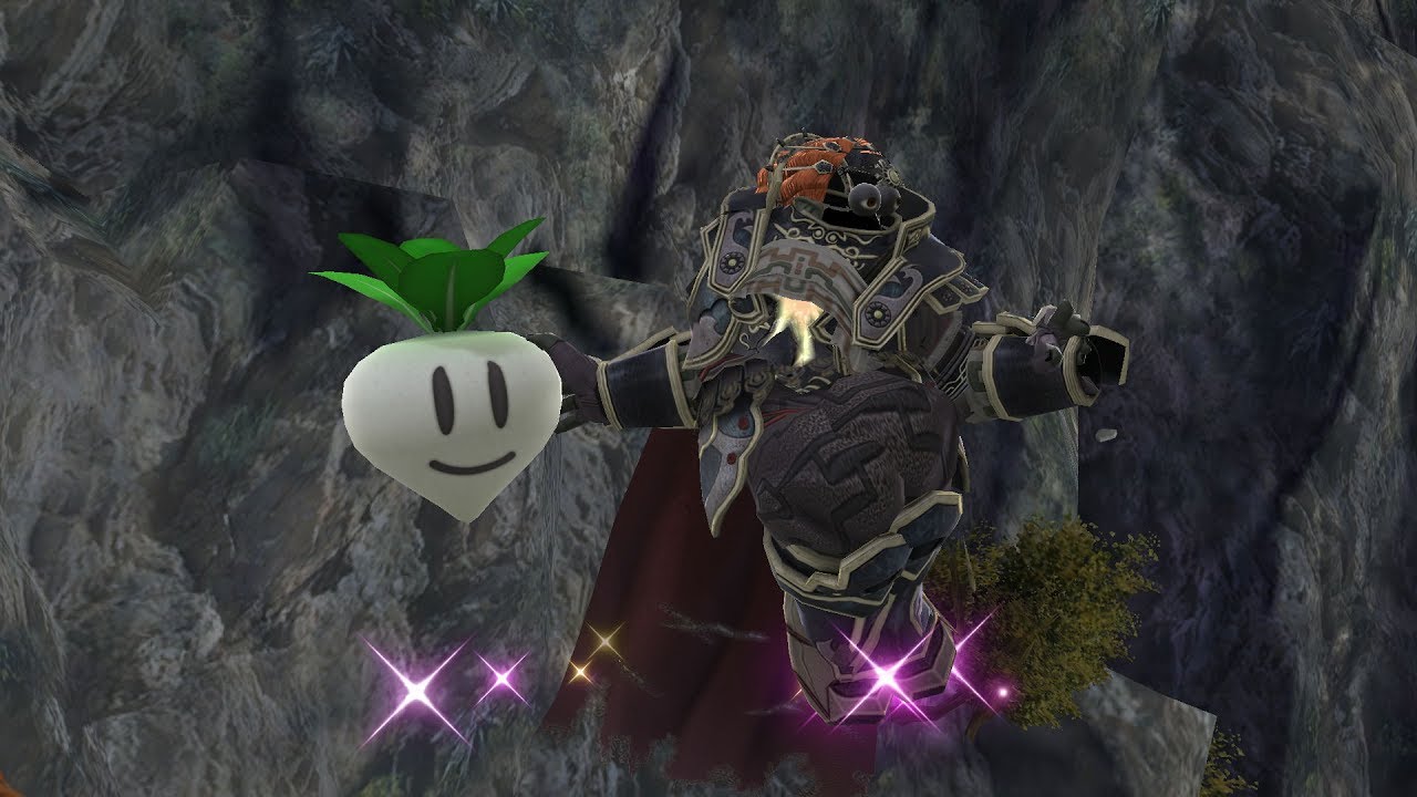 Ganondorf with a parasol