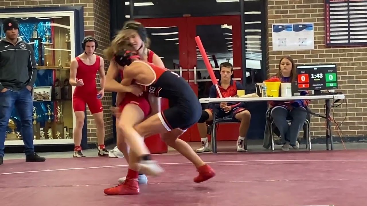 Sigrun Metzger Wrestling.  Beast of the Beach Boys  Dec 2022 (Sophmore year)