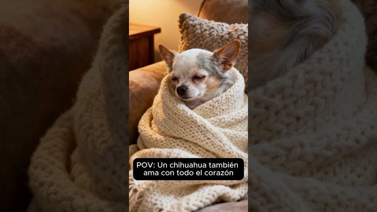 POV: Un chihuahua tambi&eacute;n ama con todo el coraz&oacute;n
