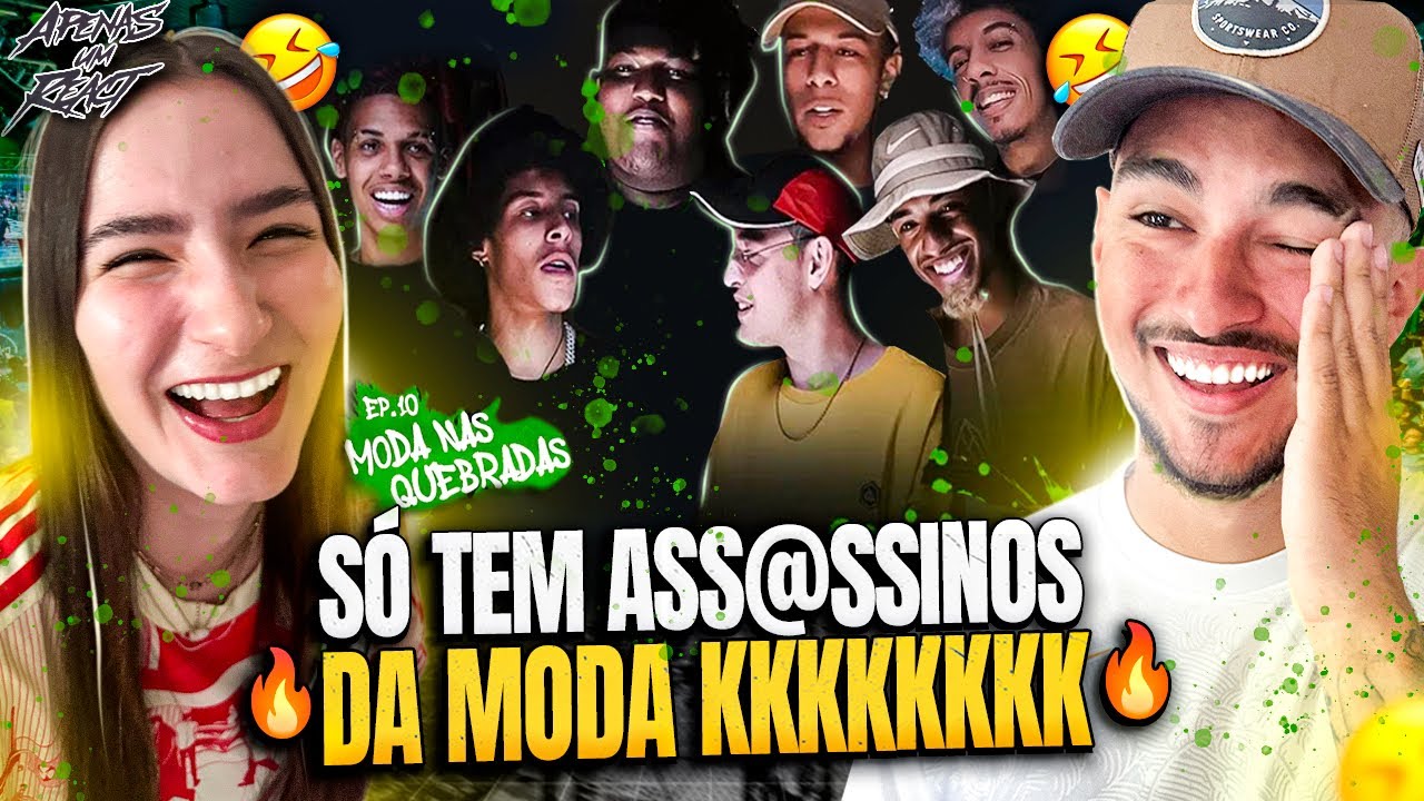 Apenas um react | RODA DE FREESTYLE - EP.10: MODA NA QUEBRADA | Tropa da Vents