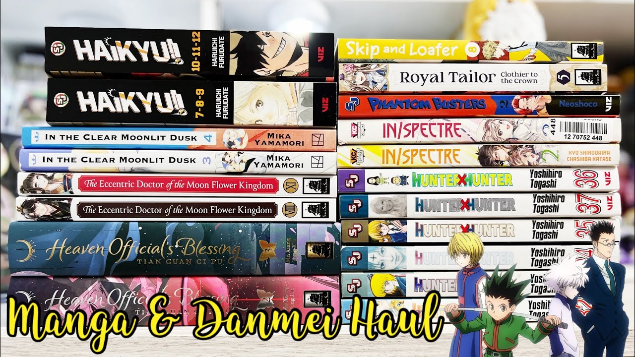 Manga and Danmei Haul | New and Secondhand
