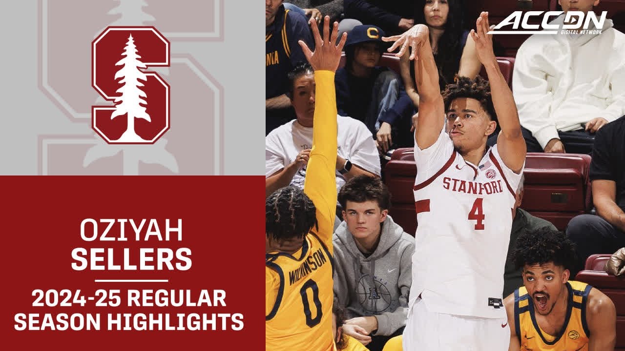 Oziyah Sellers 2024-25 Regular Season Highlights | Stanford Guard