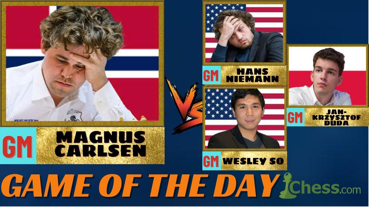 Chess: Magnus Carlsen | Game of the day