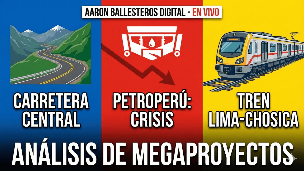 Situación de la Nueva Carretera Central, Petroperú y el Tren Lima-Chosica