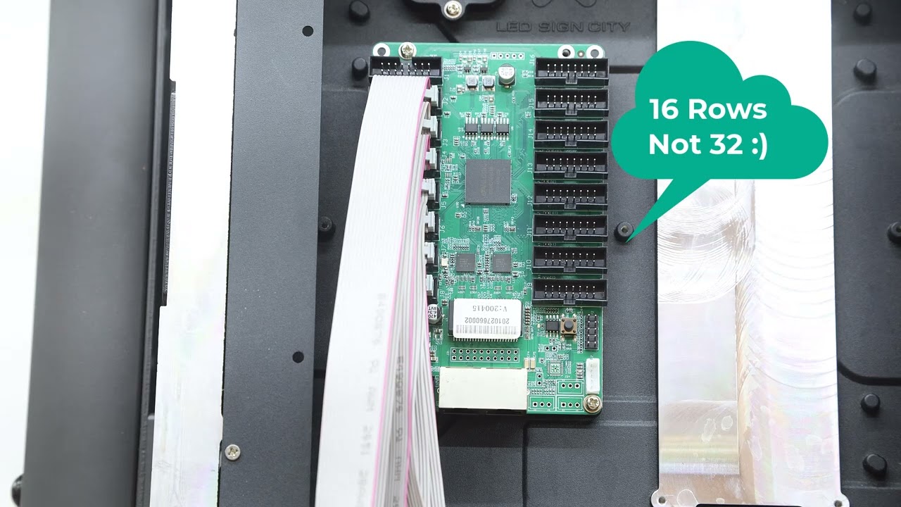 LED Sign Video Card Overview + Fix for Scrambled Image Display