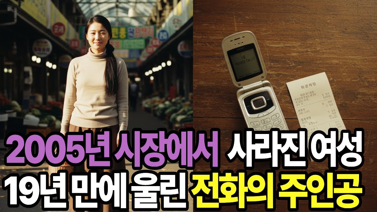 2005년 시장에서 사라진 여성, 19년 만에 울린 전화의 주인공