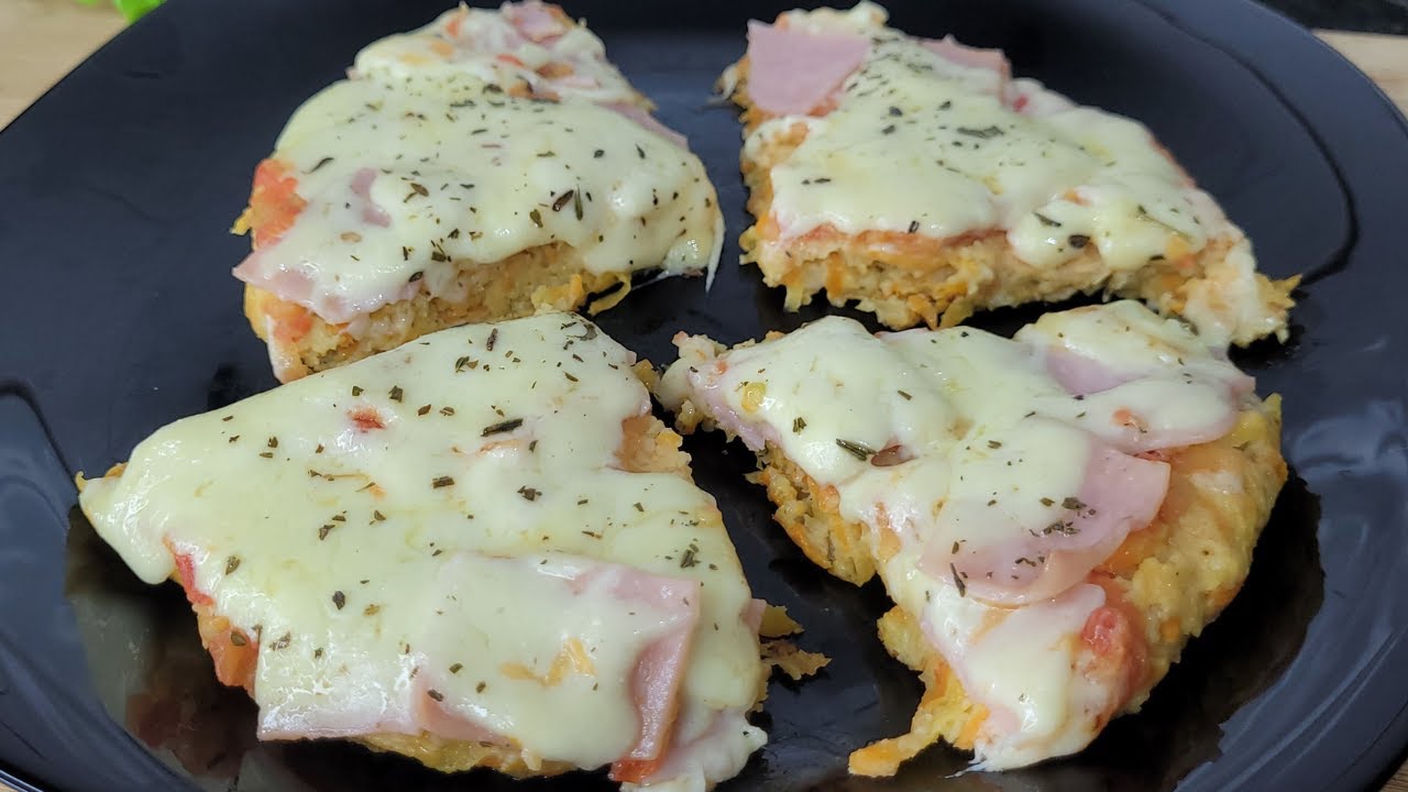 🥕¿Tienes Zanahorias? 😋 2 Recetas Saludables, Rápidas y Deliciosas. PIZZA Y OMELETT DE  ZANAHORIA🥕