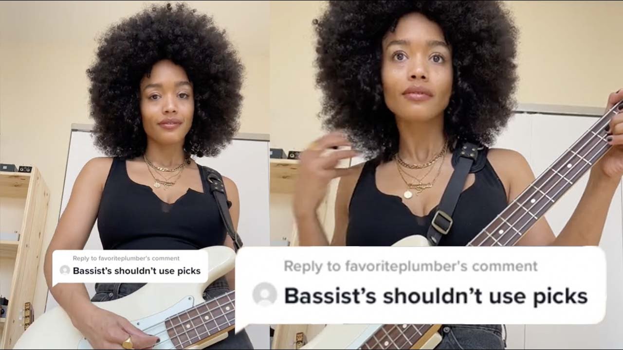 "Bassist's Shouldn't Use Picks" [April Kae Bass Cover] 
