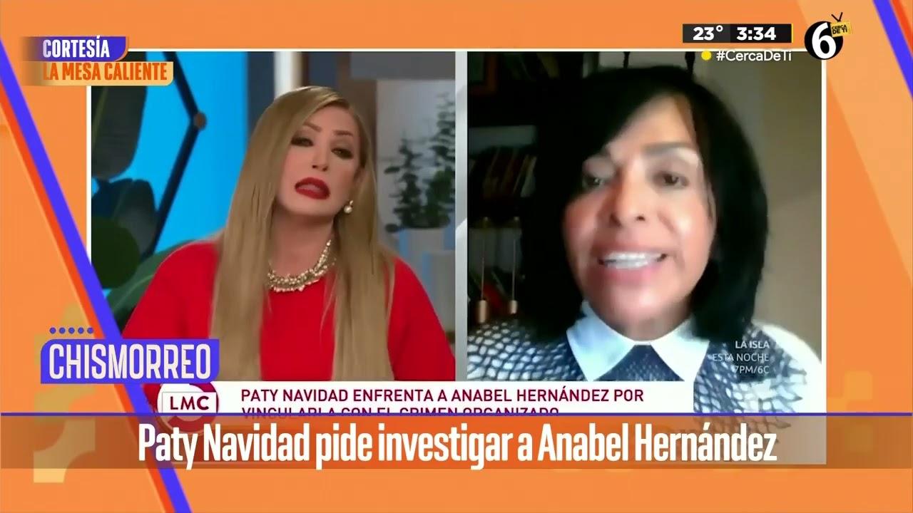 Paty Navidad enfrenta a Anabel Hernández | El Chismorreo