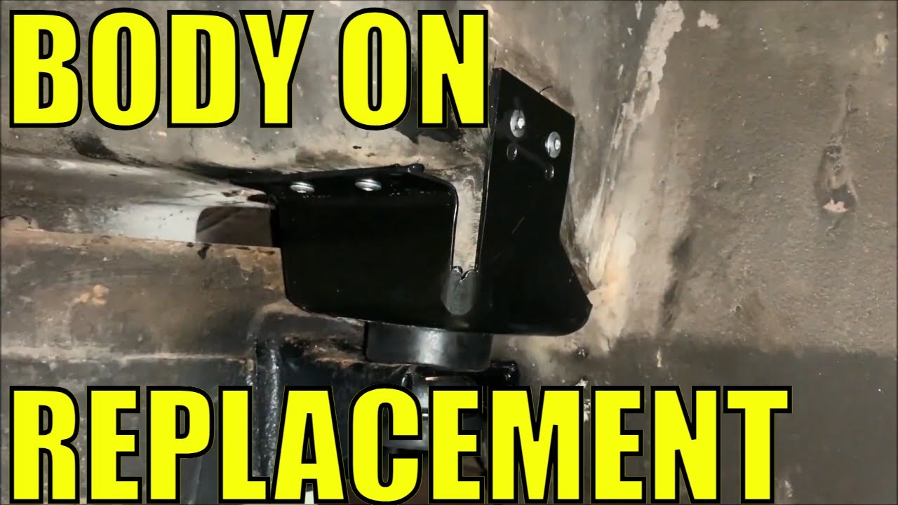 Repairing RUSTED and MISSING body mounts on a C3 Chevrolet Corvette Stingray