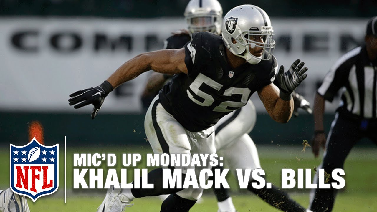 Khalil Mack Mic'd Up Leads Upset vs. Bills (Week 16, 2014) | #MicdUpMondays | NFL