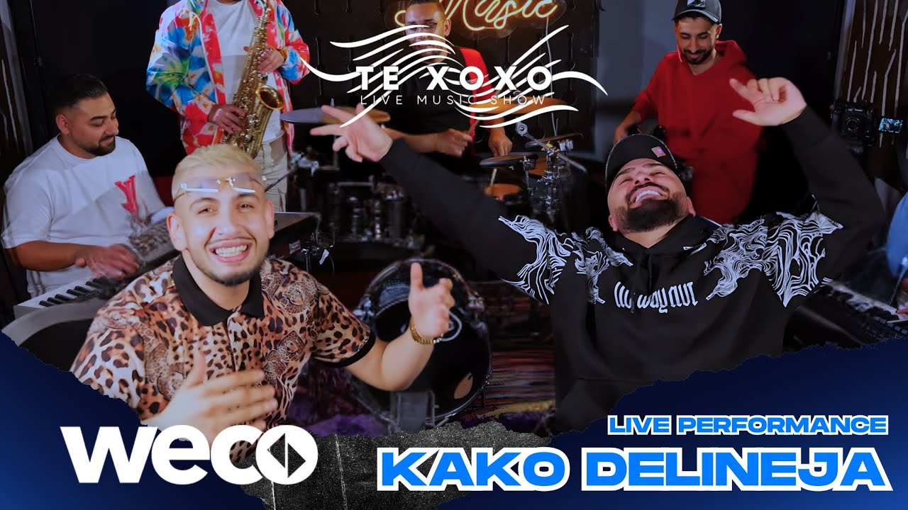 TE XOXO - XOXO x Eri Qerimi x Mega Grup Albania - Kako Delineja (Live Performance)