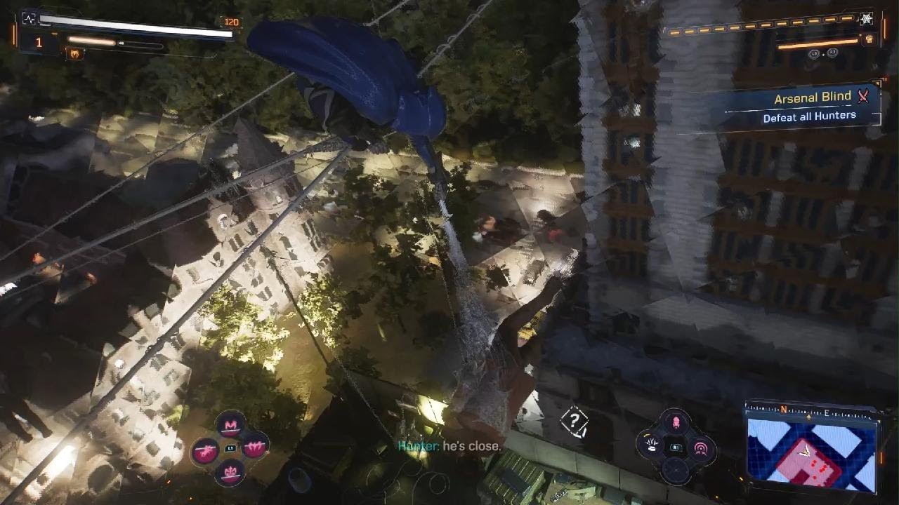 Marvel's SpiderMen 2 lol Being Sneaky