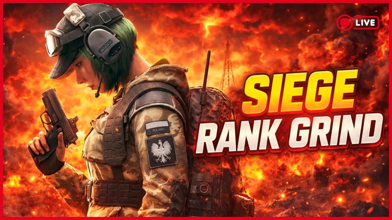 🔴LIVE - Siege - Pushing Rank!!