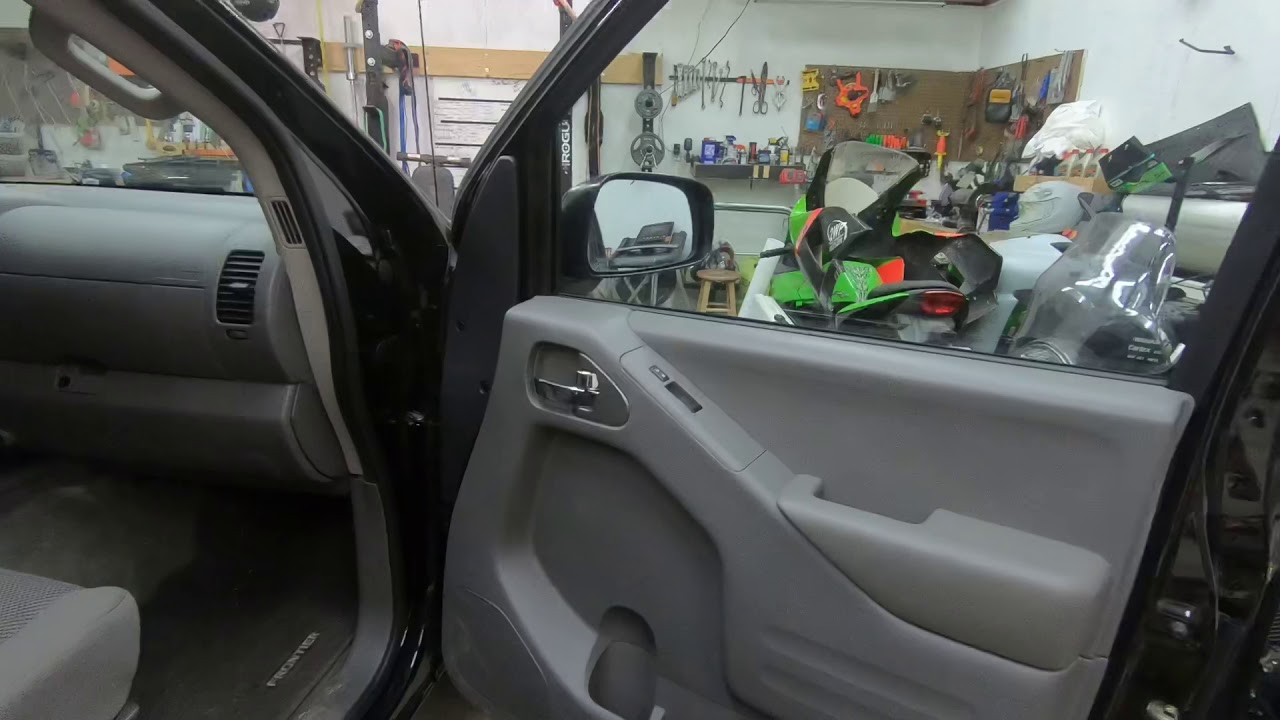 How to: 2018 Nissan Frontier door panel removal
