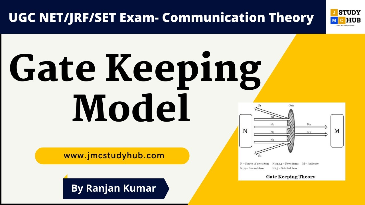 Gate Keeping Model of Communication| UGC NET Exam Mass Communication